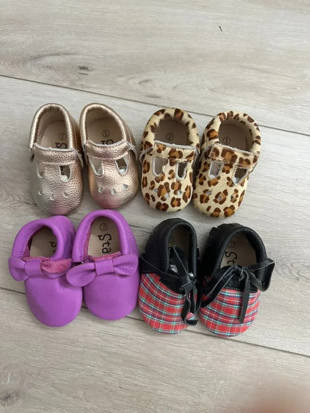 4 pairs Size 1 Size 2 lots Baby Shoes Lots Flash Sale toddler Shoes Sandals